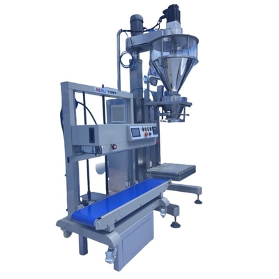 Machine semi-automatique d'emballage de sel pour sacs et sacs en poudre de 5 kg, 10 kg, 20 kg, 25 kg et 50 kg