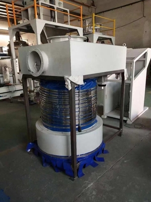 Tubes télescopiques de remplissage de poudre pour le chargement et le déchargement de conteneurs à propulsion électrique