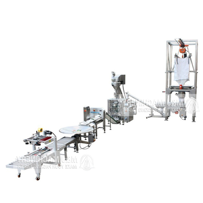Machine d'emballage de céréales de riz entièrement automatique à entraînement électrique pour les aliments emballés 100-2000g