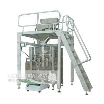 Machine d'emballage de céréales de riz entièrement automatique à entraînement électrique pour les aliments emballés 100-2000g