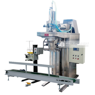 5 sacs/min Machine d'emballage de farine de tapioca pour remplir 2 kg 5 kg 10 kg 25 kg de poudre de maïs