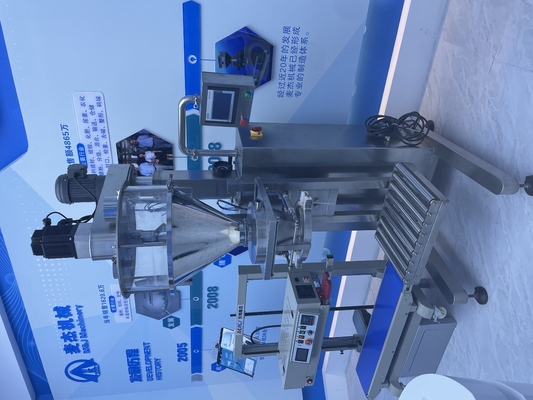 Remplisseur semi-automatique de poudre de farine 220V pour machine de scellage de sacs en plastique préfabriqués