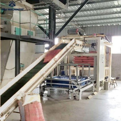Hauteur d'empilage personnalisable de 1300 à 1800 mm pour machine à palettiser des sacs entièrement automatique