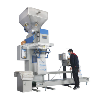 Machine semi-automatique d'emballage d'engrais de tourbe de 5 à 25 kg avec tension personnalisée