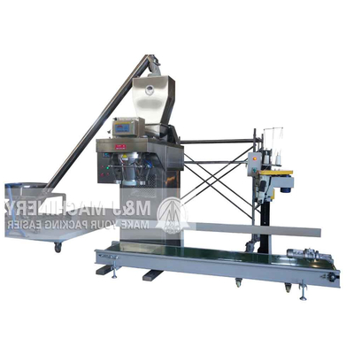 Semi AUTO 25kg 50kg machine d'emballage en poudre pour la poudre de masala fonctionnement lisse et facile