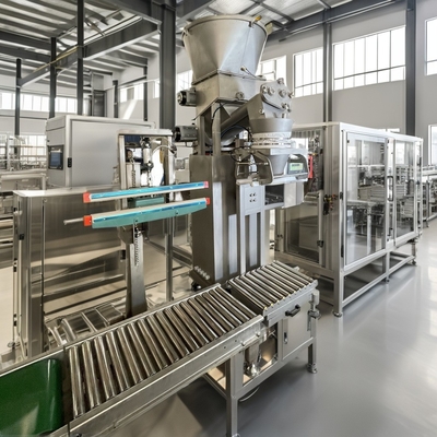 Machine semi-automatique d'emballage en poudre de 5 à 10 kg pour les déchiquetages de noix de coco